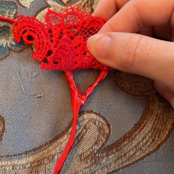 Hot Topic Lace Cat Ear Headband - Picture 3 of 3